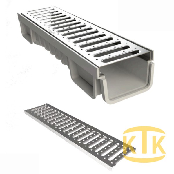 PGI-2550-A Paslanmaz/Galvaniz Kanal Izgarası 125x500x20 mm | A15