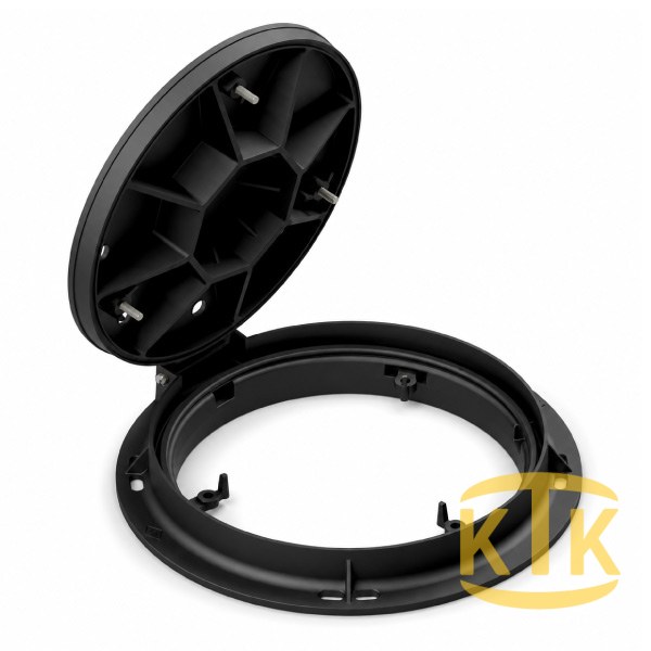 DKT-600-C Döküm Yuvarlak Rögar Kapağı Takımı Ø600 mm | C250