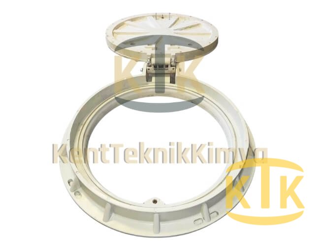 Kompozit Rögar Kapağı Takımı ø 600 mm Menteşeli