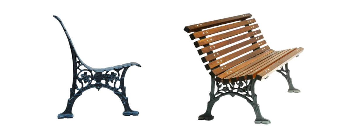 FK-710-BA Kompozit Bank Ayağı 710x550 mm ürün görseli