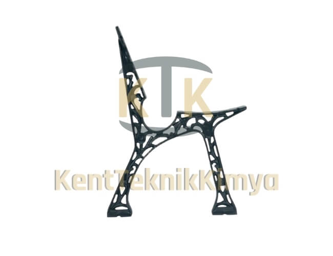 Kompozit Bank Ayağı 720x500 mm - Fibre Kompozit